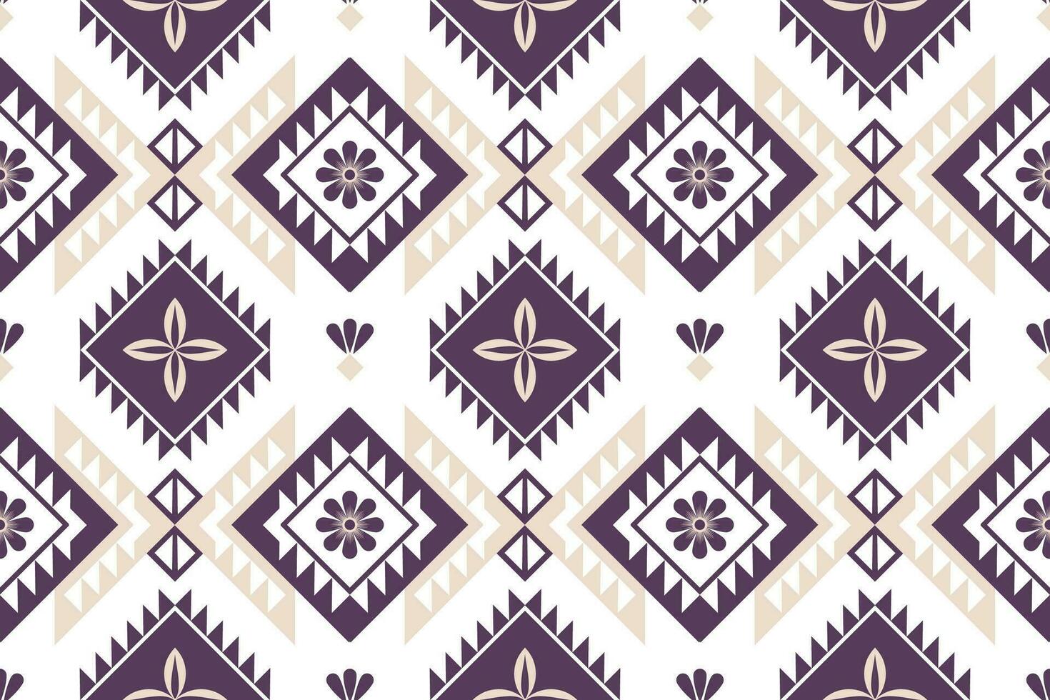 ethnic geometric seamless pattern. Geometric white background. Design for fabric, clothes, decorative paper, wrapping, textile, embroidery, illustration, vector