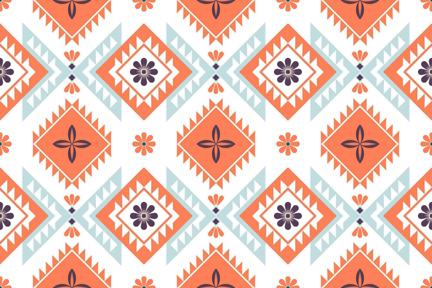 ethnic geometric seamless pattern. Geometric white background. Design for fabric, clothes, decorative paper, wrapping, textile, embroidery, illustration, vector