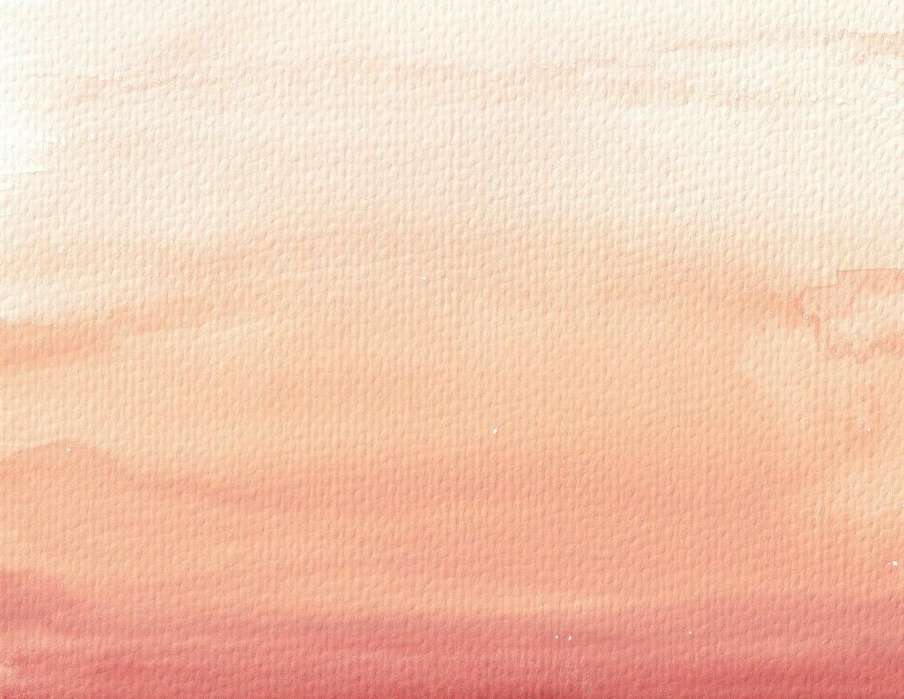 Brown watercolor paint gradient background. Aquarelle warm color