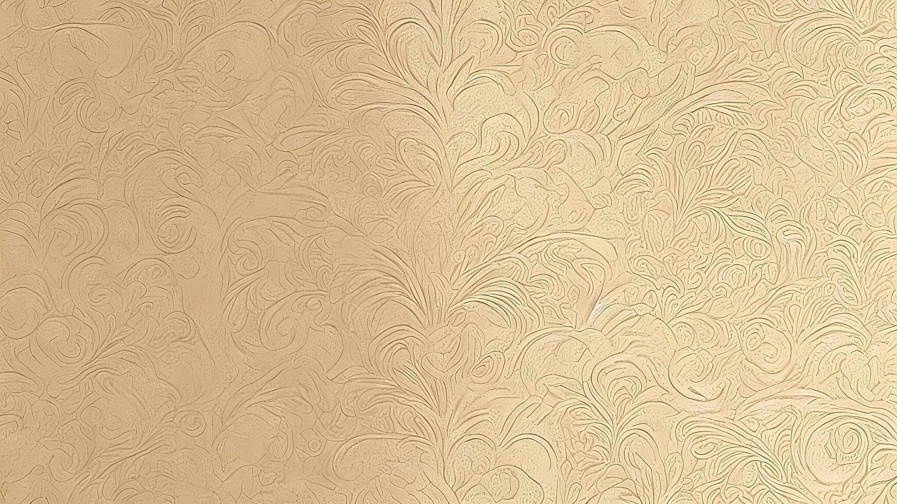 Fabric Texture Background Vintage Beige AI Generative photo