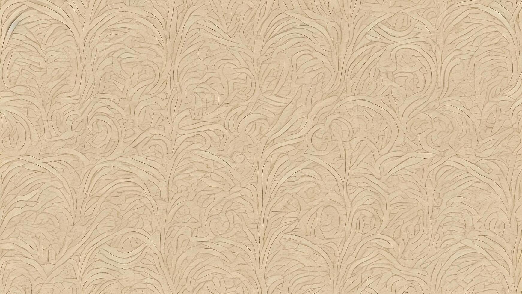 Fabric Texture Background Vintage Beige AI Generative photo