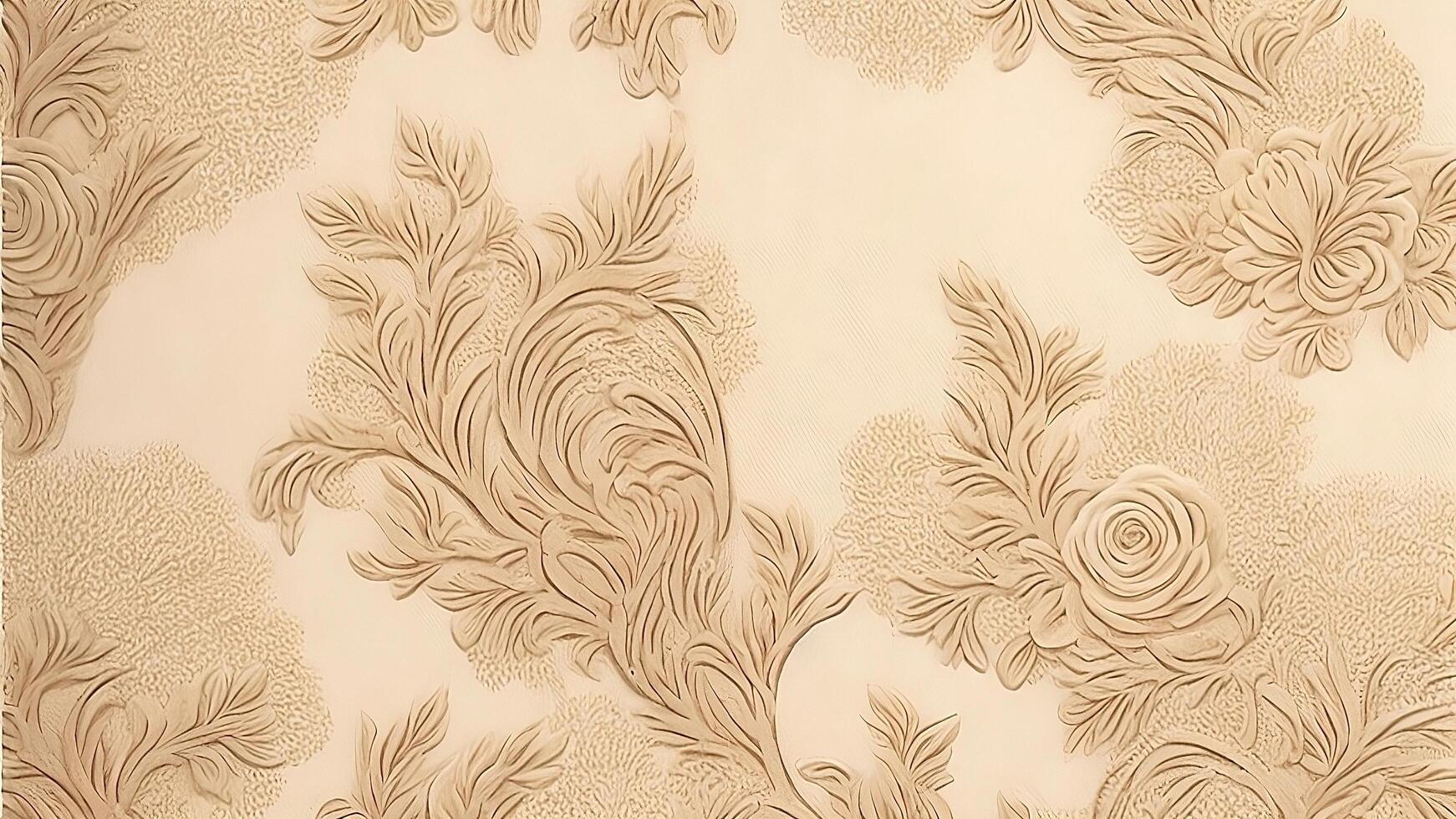 Fabric Texture Background Vintage Beige photo