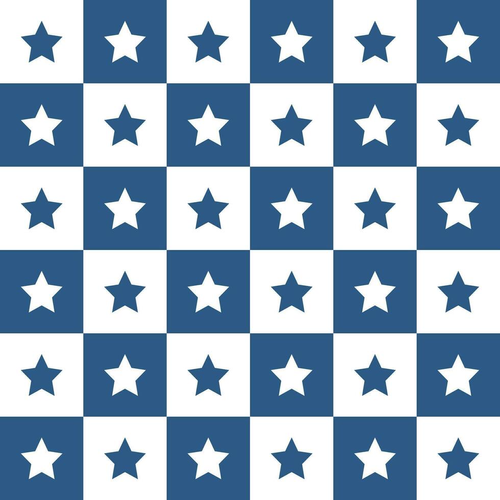 Navy blue star. star pattern. star pattern background. star background. Seamless pattern. for backdrop, decoration, Gift wrapping vector