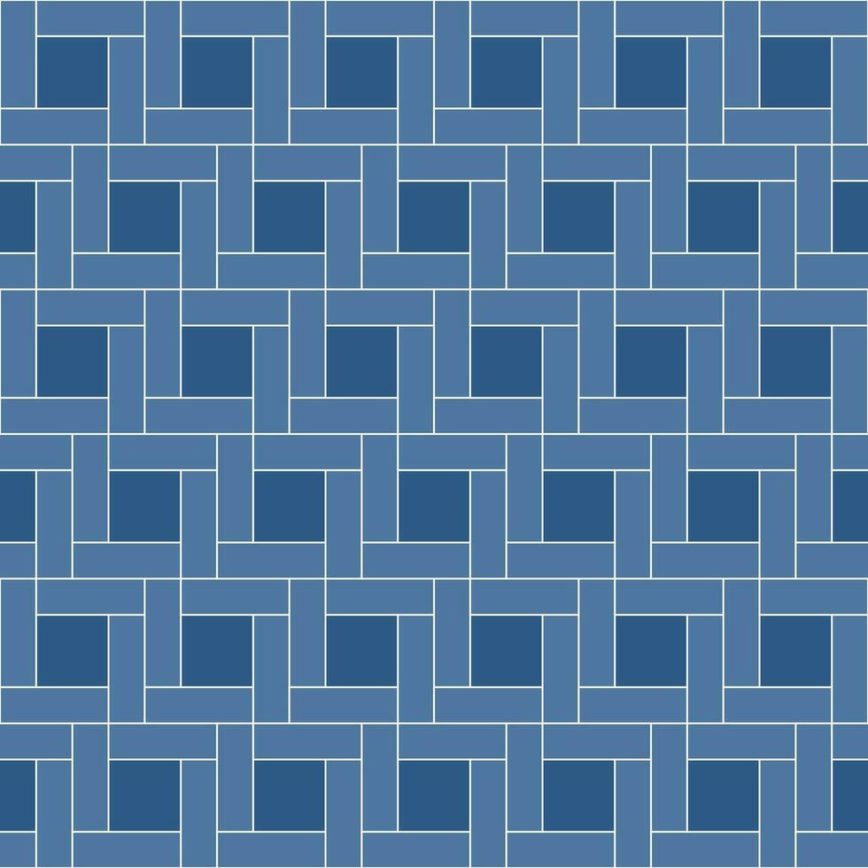 Square vector pattern. Navy blue square pattern. Geometric pattern for clothing, wrapping paper, backdrop, background, gift card.