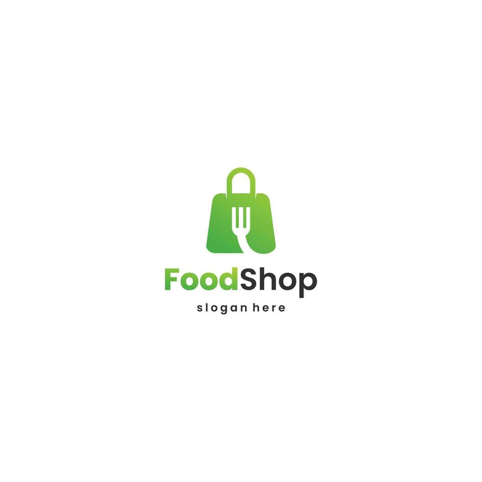 food store logo design icon template simple vector