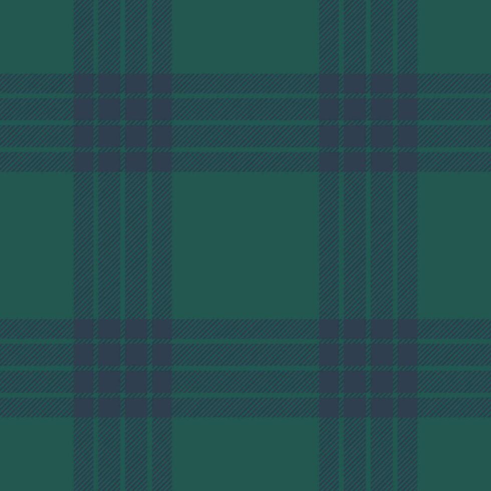 Plaid seamless pattern in blue. Check fabric texture. Vector textile print.