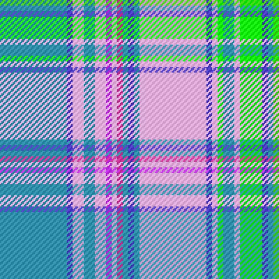Seamless plaid textile of vector fabric tartan with a background pattern texture check.