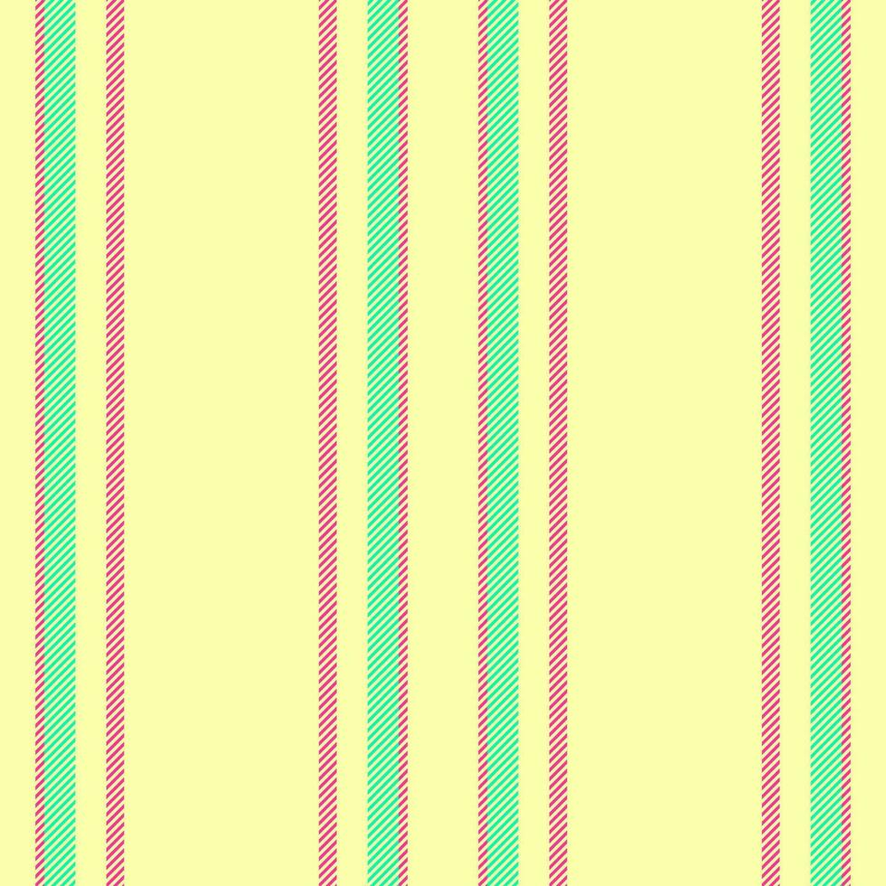 Vertical background seamless of fabric vector pattern with a lines stripe texture textile.