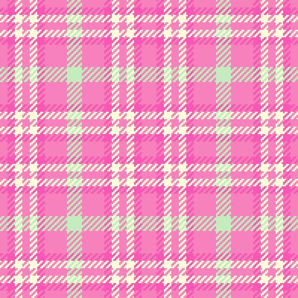 Pattern tartan texture of plaid background seamless with a fabric check textile vector. vector