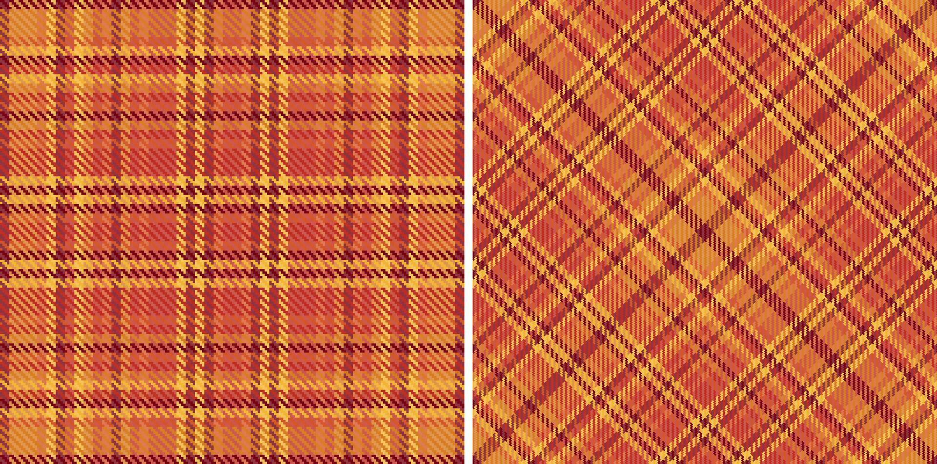 Textile background check of pattern plaid tartan with a texture fabric seamless vector. vector