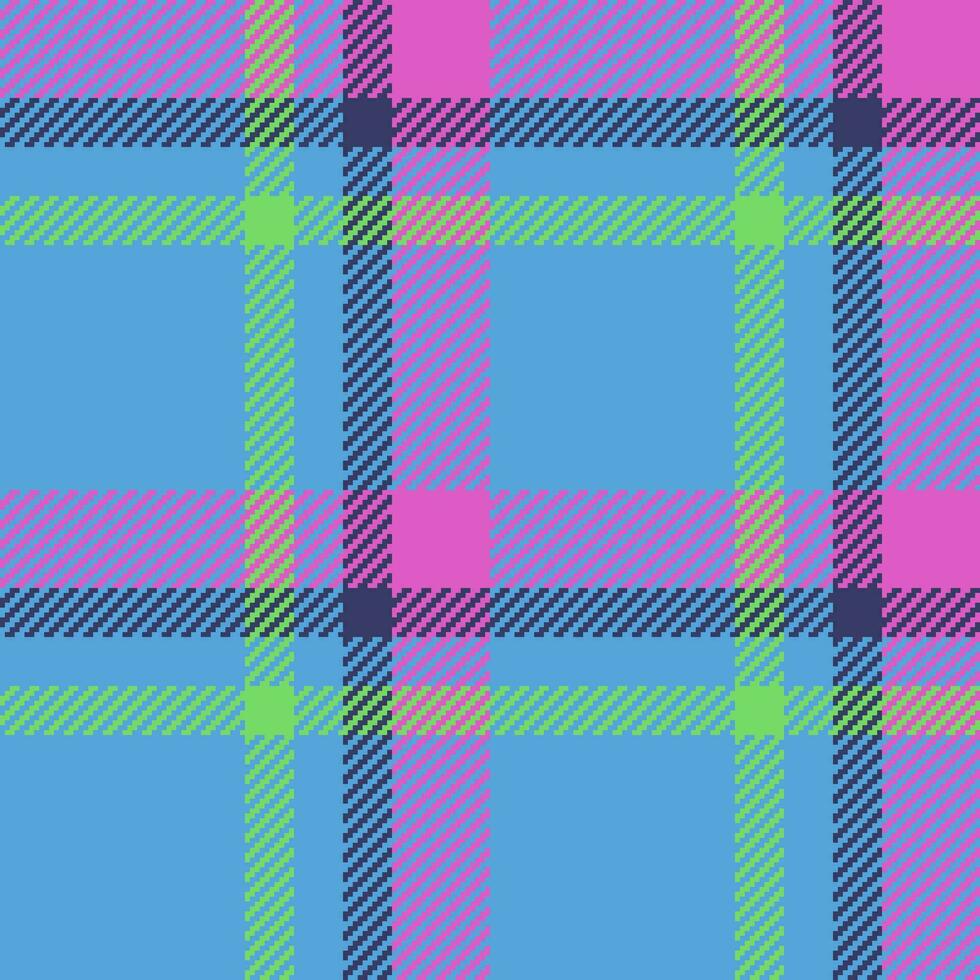 Fabric texture check of vector textile pattern with a background seamless tartan plaid.