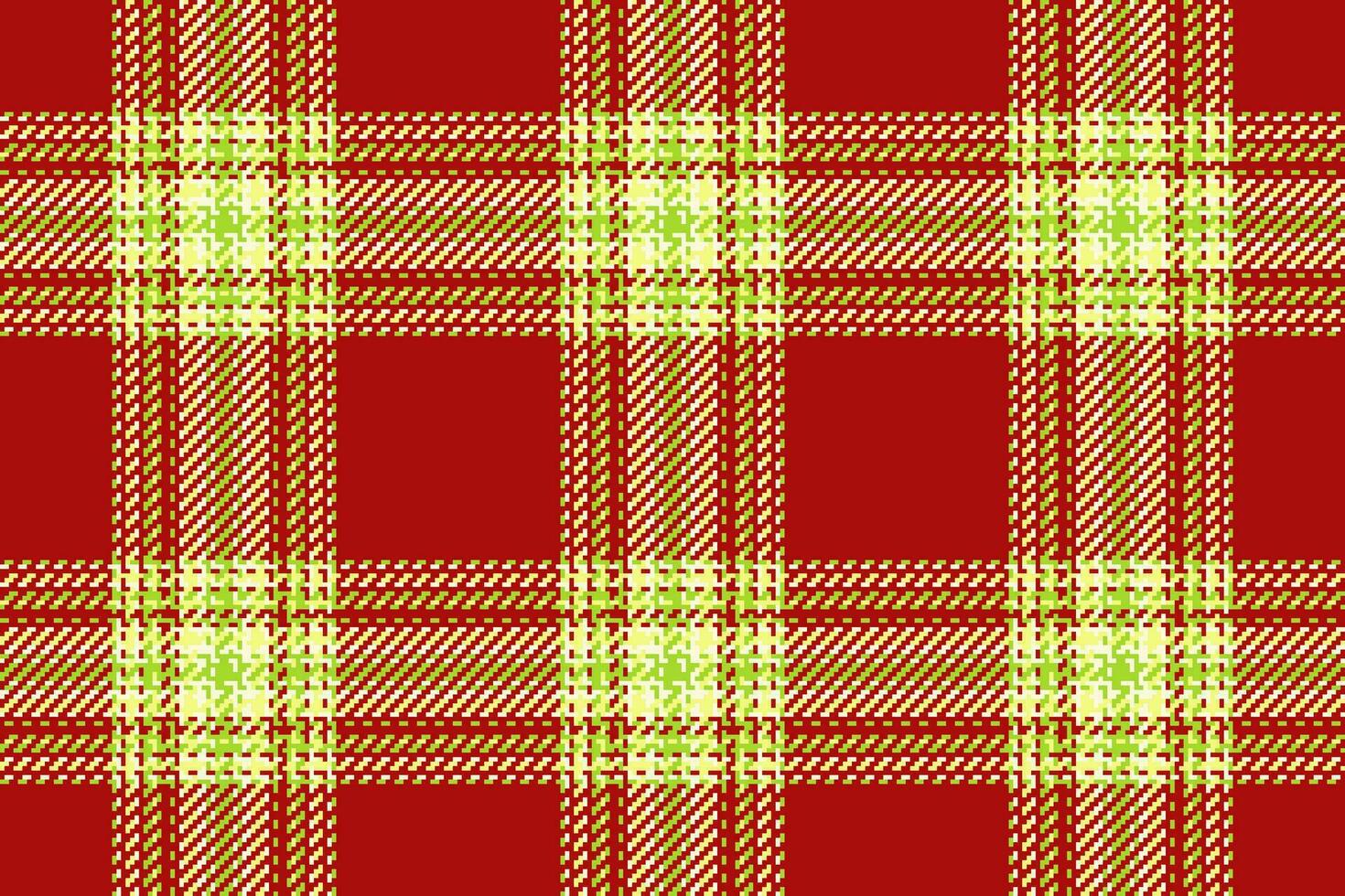 Pattern check background of seamless vector texture with a tartan fabric plaid textile.