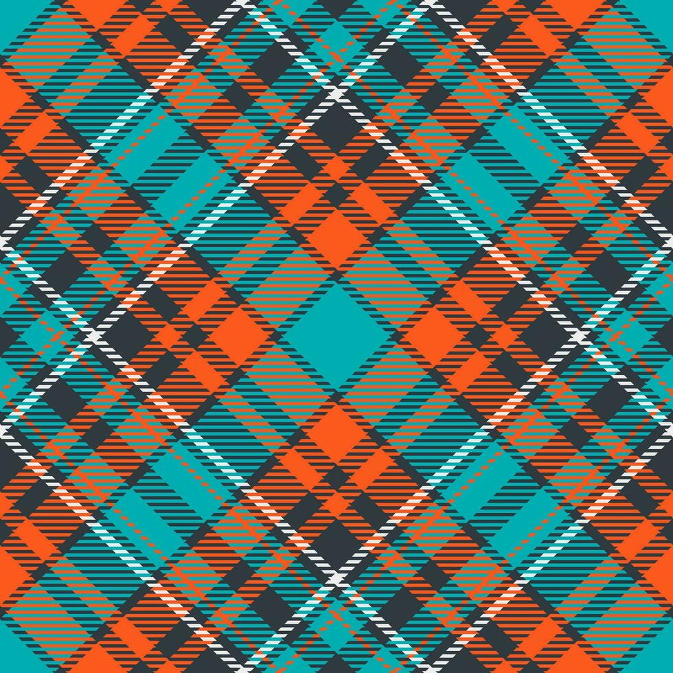 Check plaid tartan of pattern background seamless with a fabric texture textile vector. vector