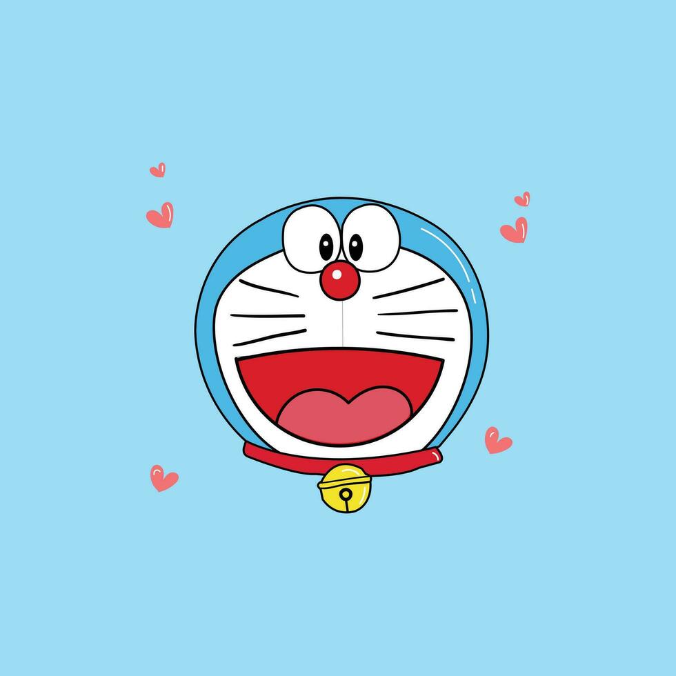 Doraemon Vector Illustration