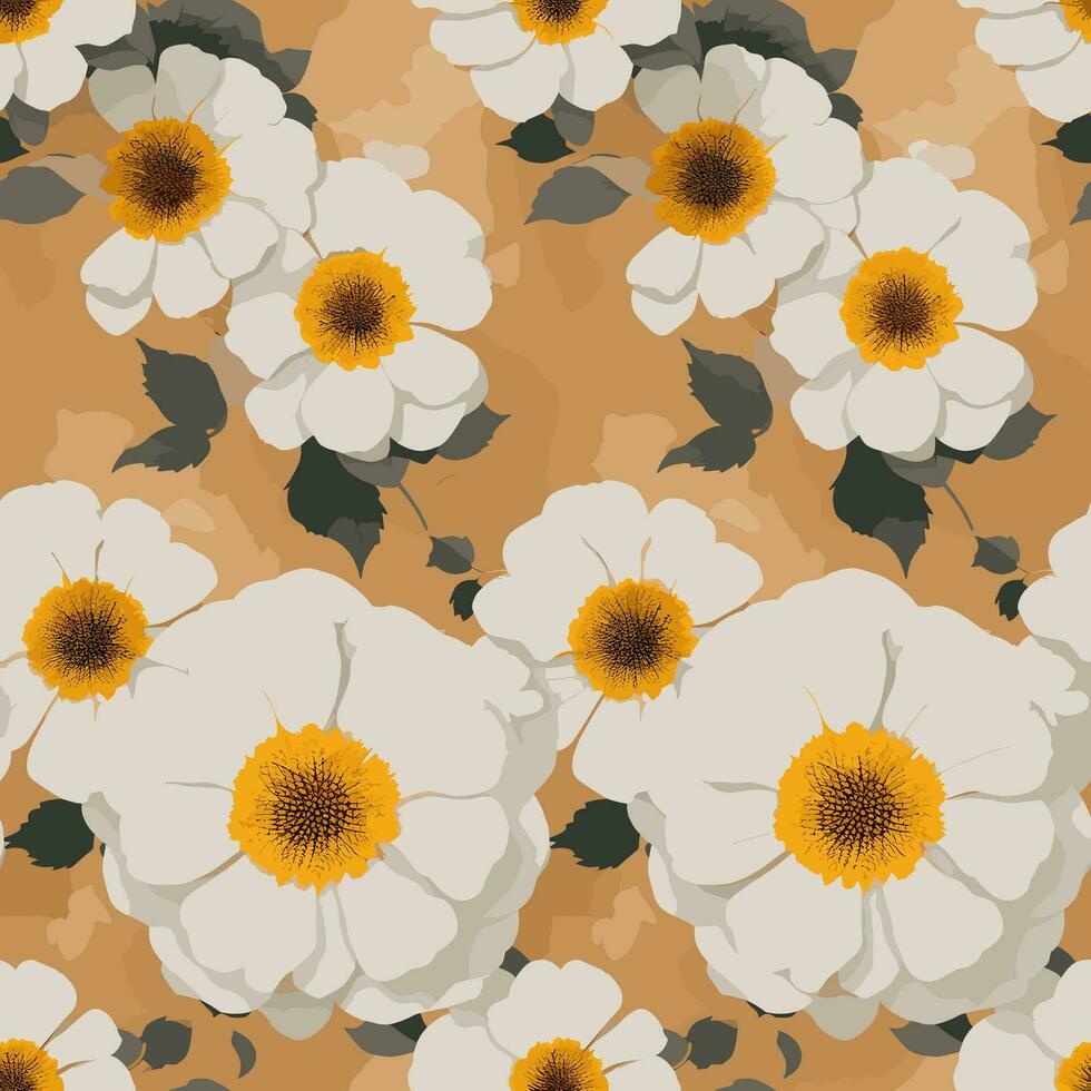 AI generate Floral seamless pattern Digital print Pattern Design textile Digital print vector