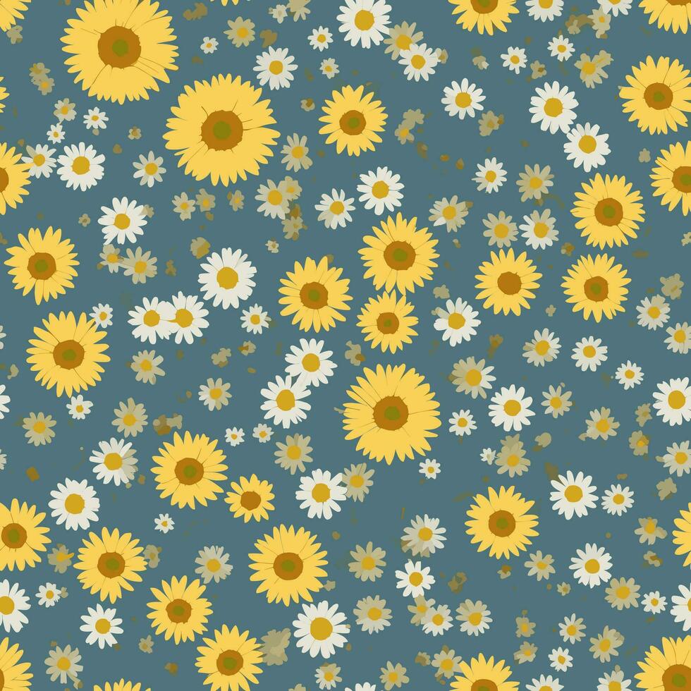 AI generate Floral seamless pattern Digital print Pattern Design textile Digital print vector