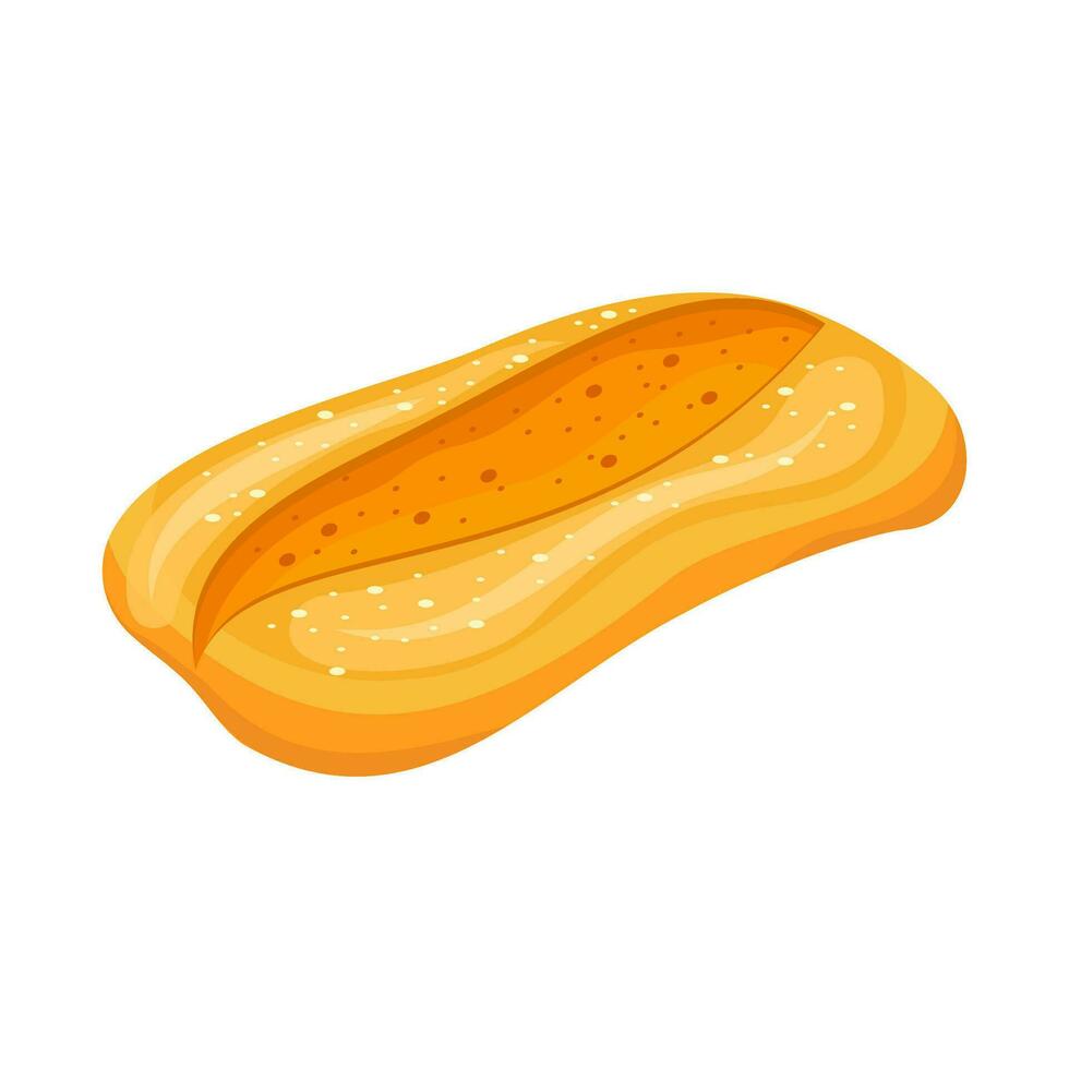 un pan acuarela icono de trigo comida producto. pan de centeno y trigo pan, francés junquillo y cuerno, pastel, magdalena y tostada, Galleta, bollo y rosquilla, harina bolsa, panadero sombrero y de madera laminación alfiler vector