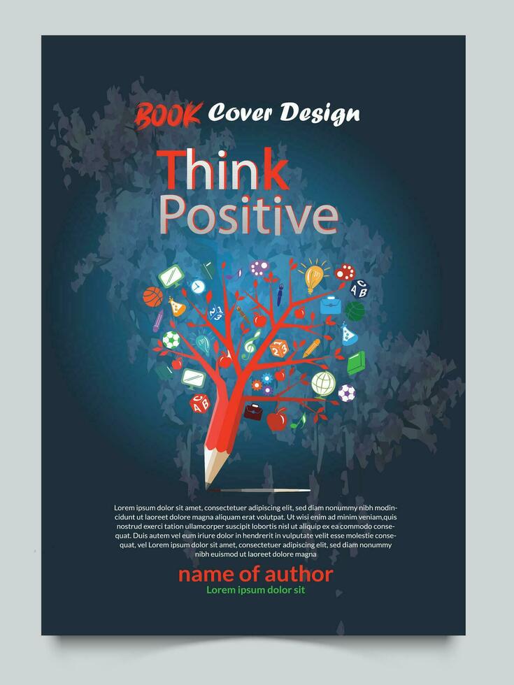 Corporate Book Cover Design Template in A4. Can be adapt to Brochure, Annual Report, Magazine,Poster, Business Presentation, Portfolio, Flyer, Banner, Website.   Annual report brochure flyer design vector