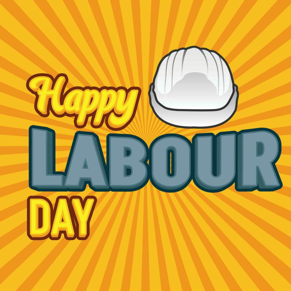 Happy labour day design, social media post, background,labour day vector