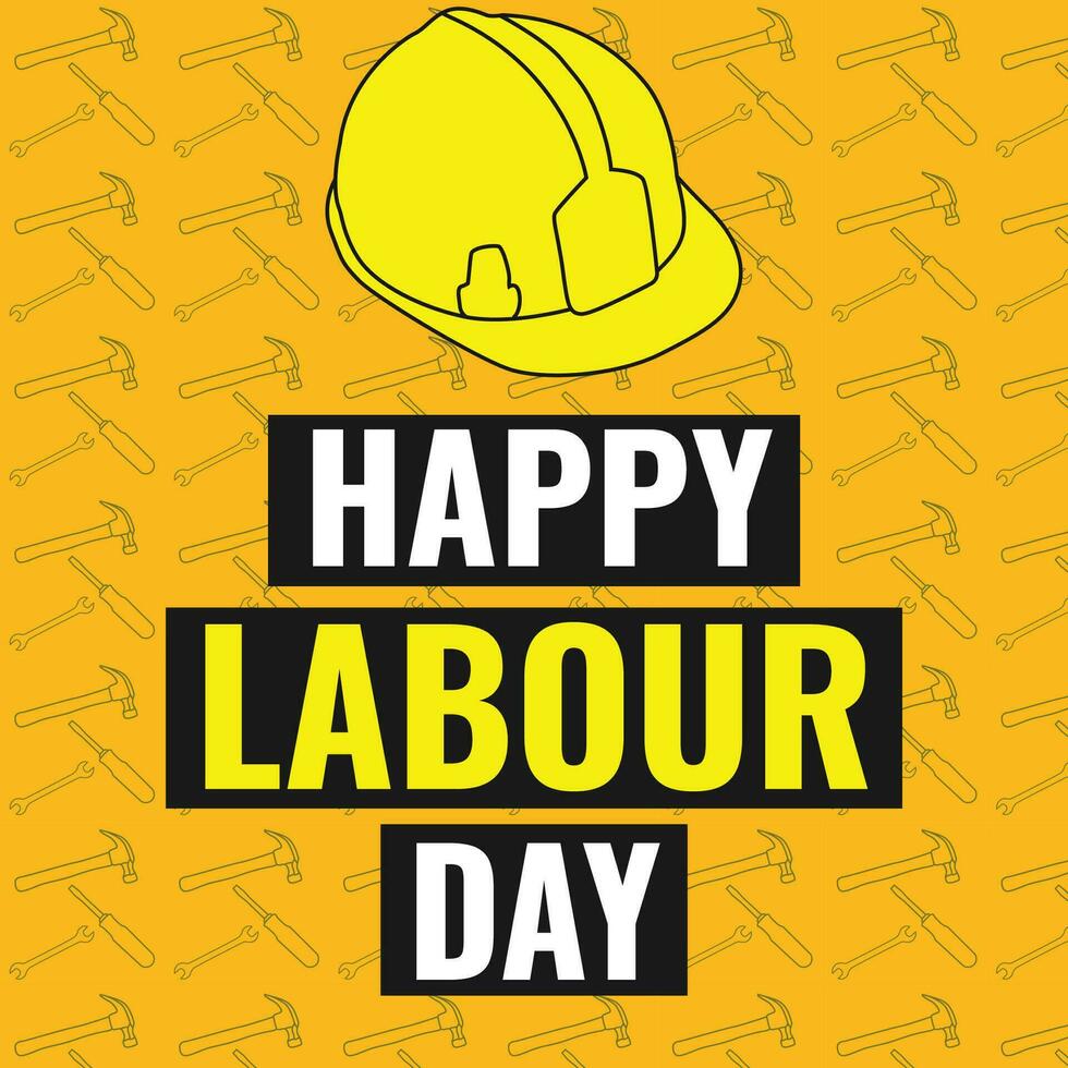 Happy labour day design, social media post, background,labour day vector