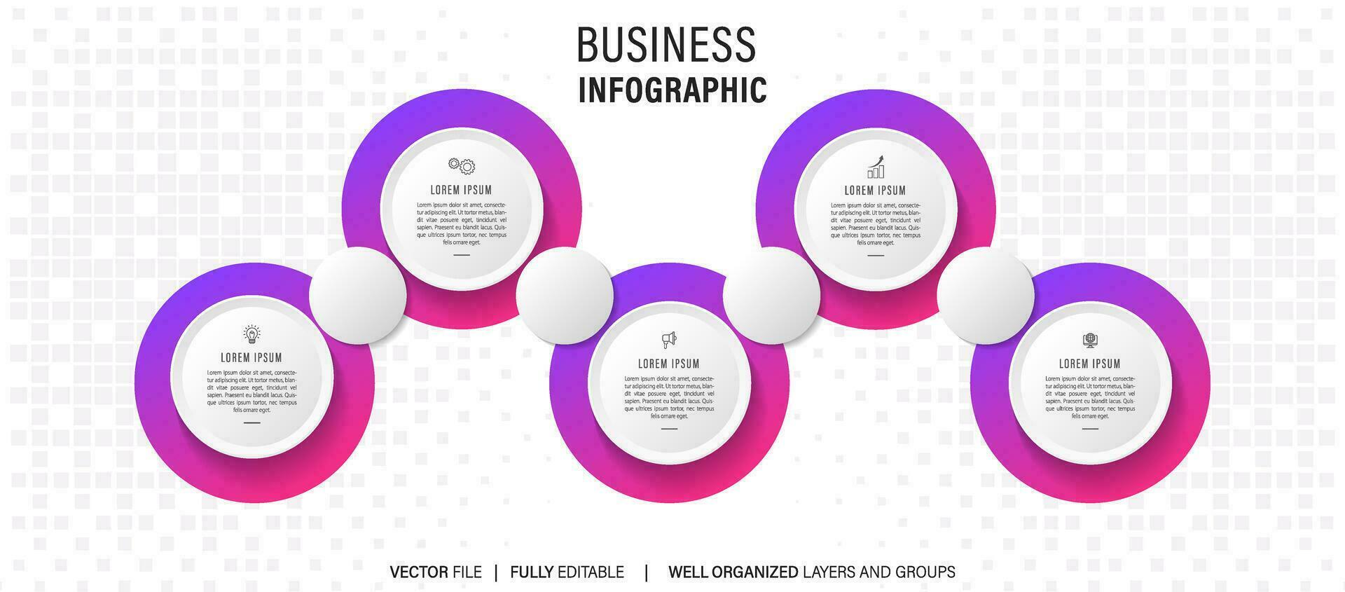 Progress bar. Step process graphic indicator design, app abstract interface element, website color download stage. Vector infographic set