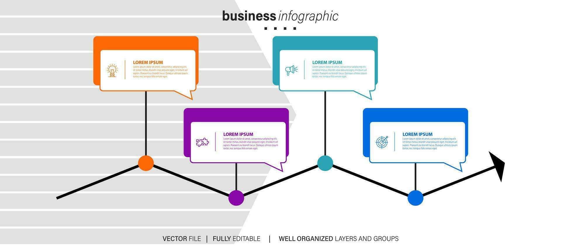 vector infografia cronograma diseño modelo con 3d papel etiqueta, integrado círculos antecedentes. cronograma infografía diseño vector y márketing iconos