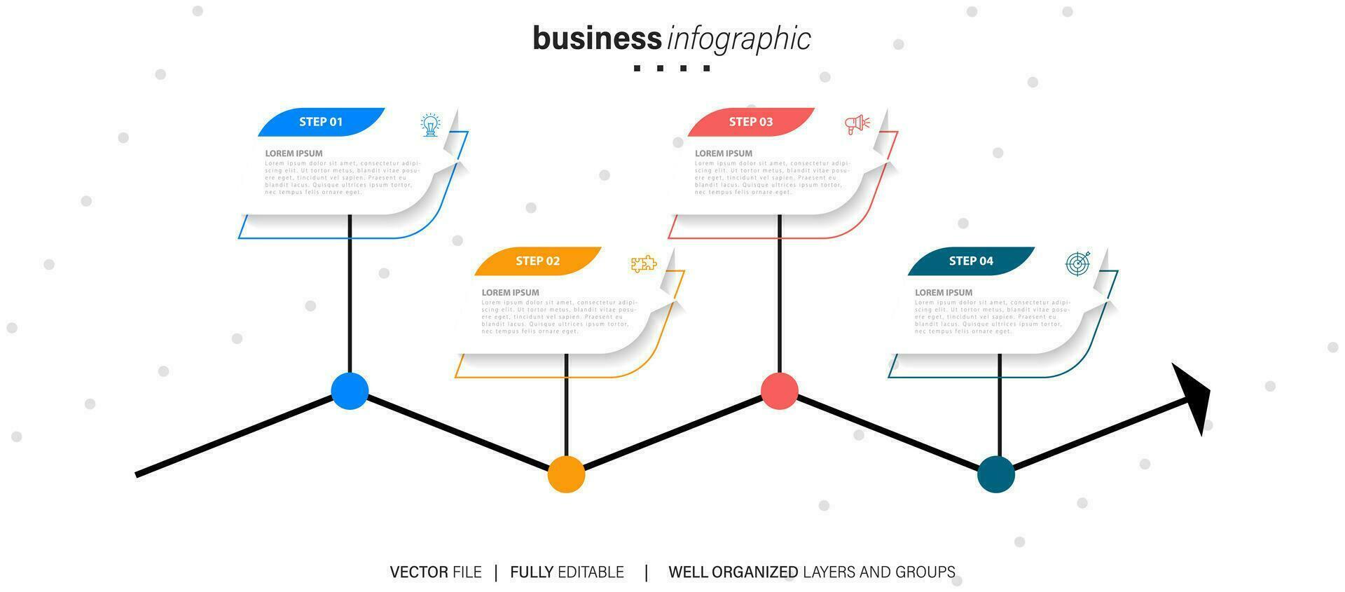 Set of infographic elements data visualization vector design template. Can be used for steps, options, business process, workflow, diagram, flowchart concept, timeline, marketing icons, info graphics.