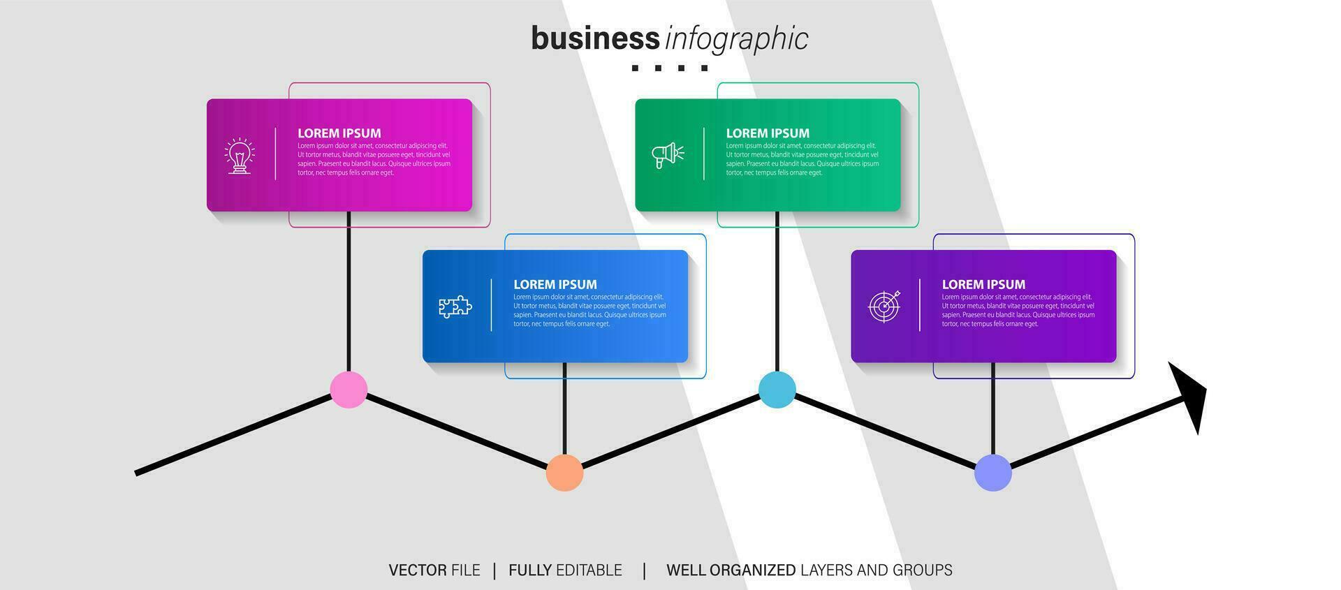 conjunto de infografía elementos datos visualización vector diseño modelo. lata ser usado para pasos, opciones, negocio proceso, flujo de trabajo, diagrama, diagrama de flujo concepto, línea de tiempo, márketing iconos, informacion gráficos.