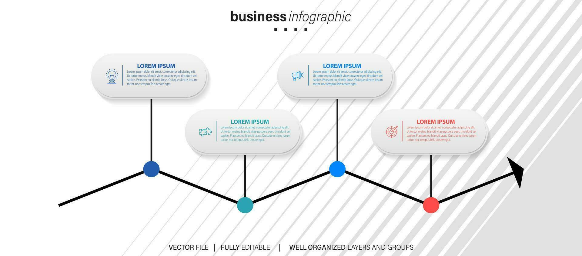 Infographic elements data visualization vector