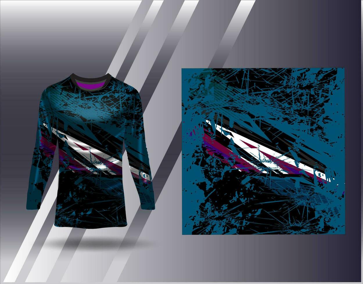 Deportes jersey y camiseta modelo Deportes diseño para fútbol americano carreras juego de azar jersey vector