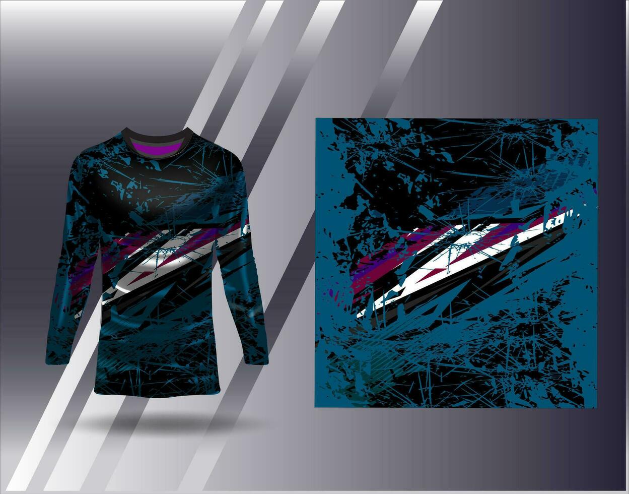 Deportes jersey y camiseta modelo Deportes diseño para fútbol americano carreras juego de azar jersey vector