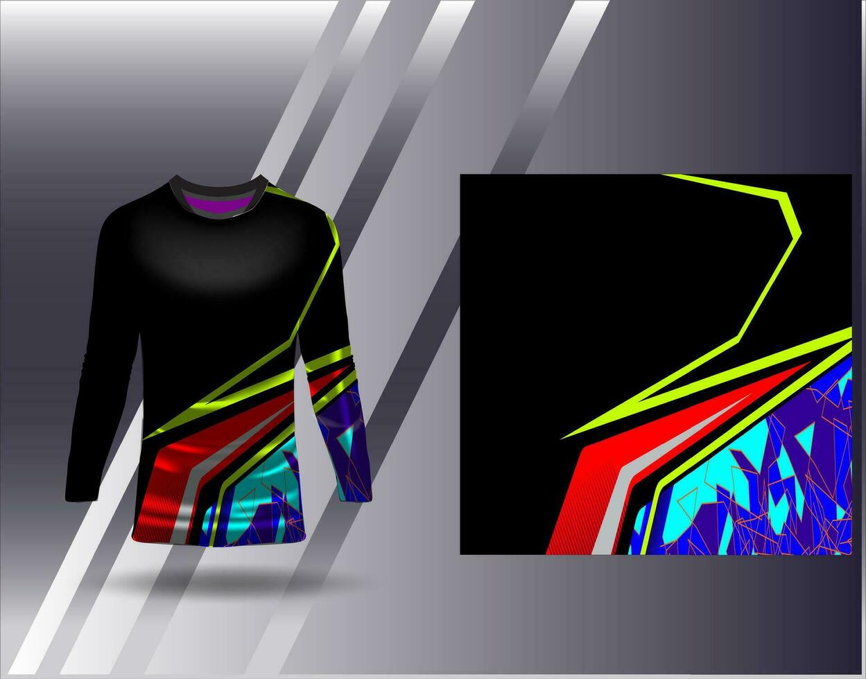 Deportes jersey y camiseta modelo Deportes diseño para fútbol americano carreras juego de azar jersey vector