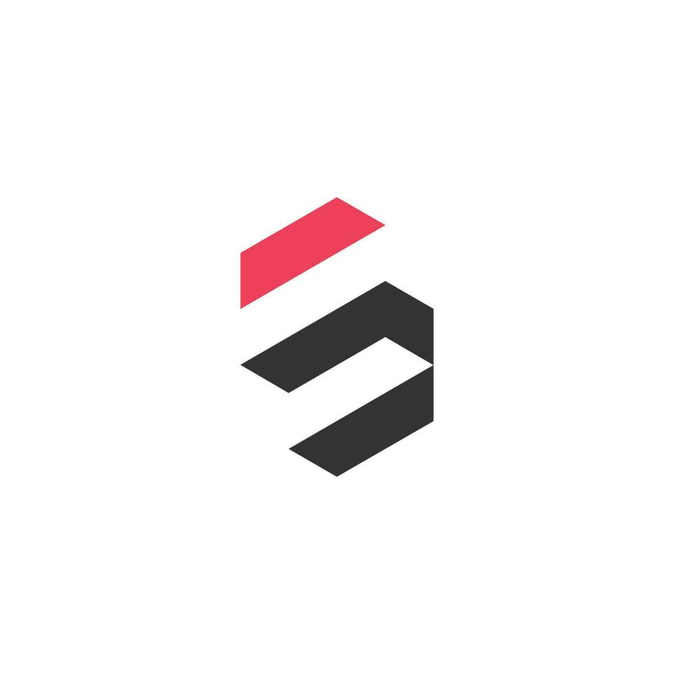 Letter S logo design icon element for business or initial vector