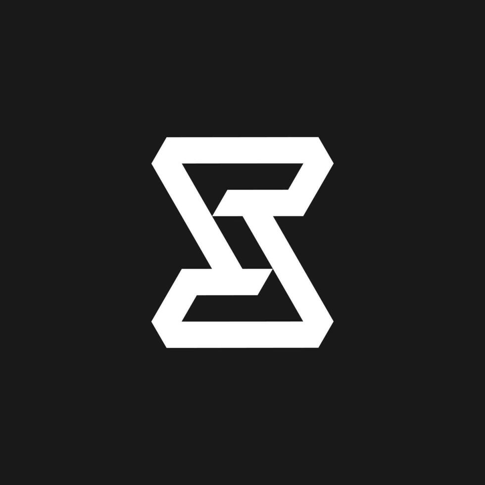 Letter S logo design icon element for business or initial vector