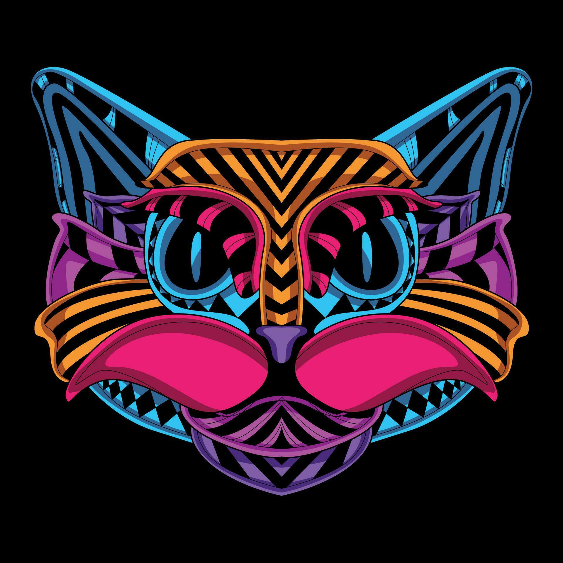 cat-face-pattern-artwork-illustration-27496359-vector-art-at-vecteezy