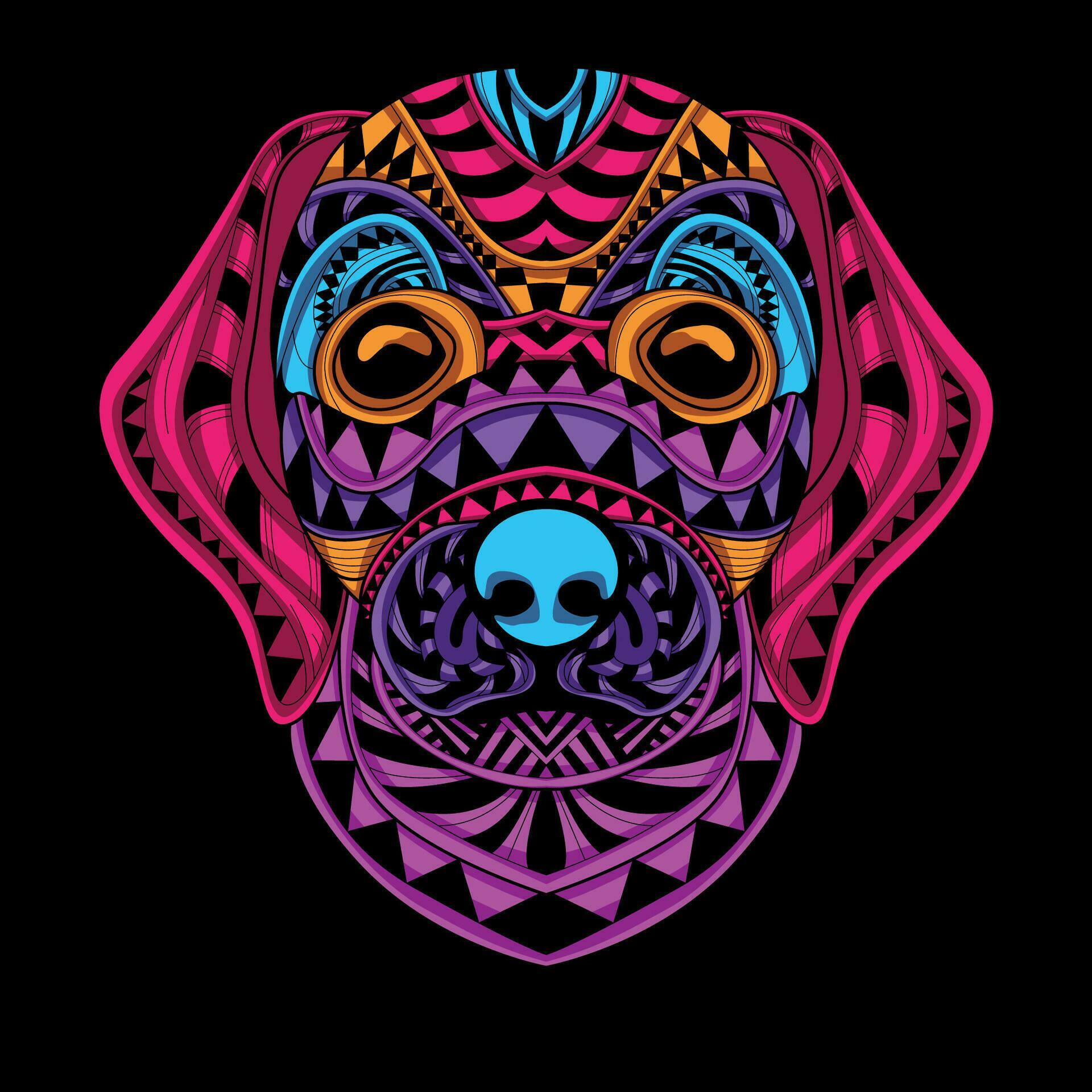 dog-face-pattern-artwork-illustration-27496379-vector-art-at-vecteezy