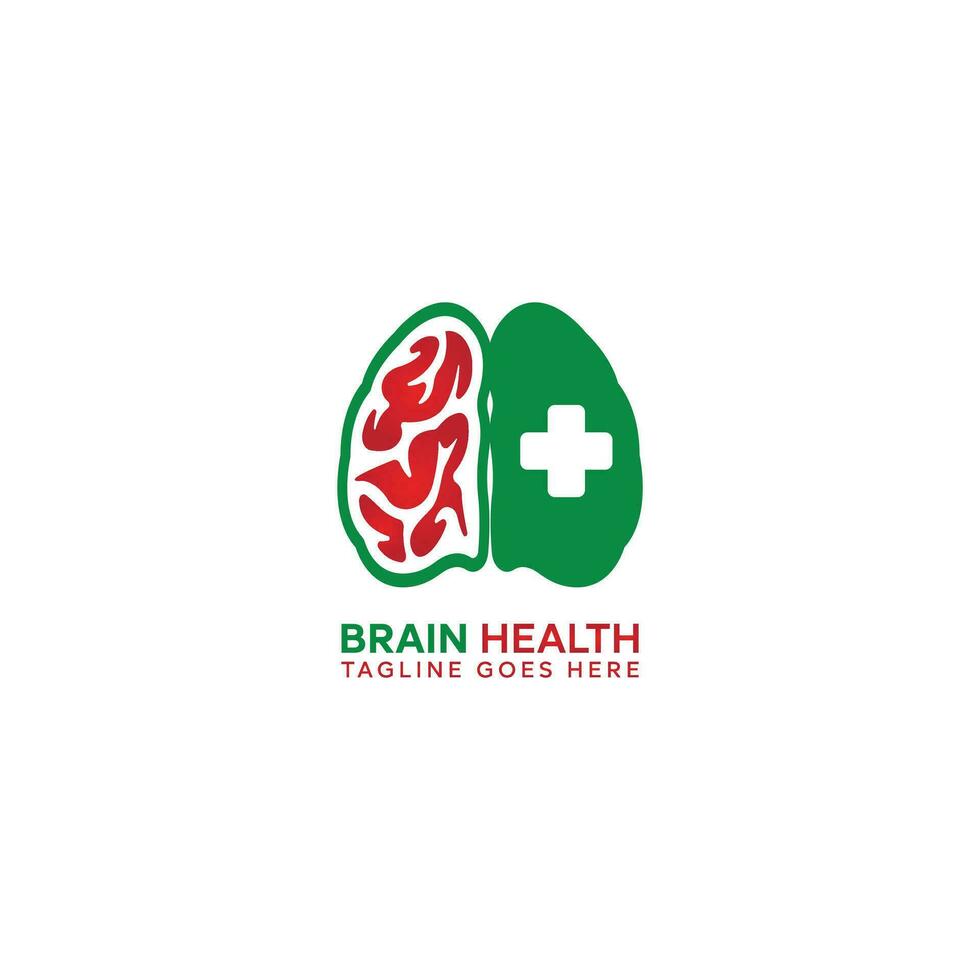 Brian Health Logo Design Vector