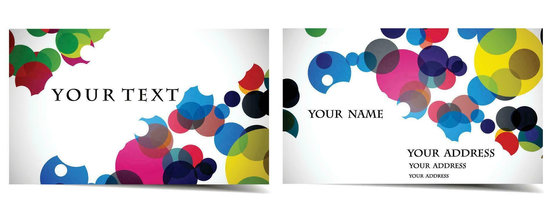 Visiting Card Template vector