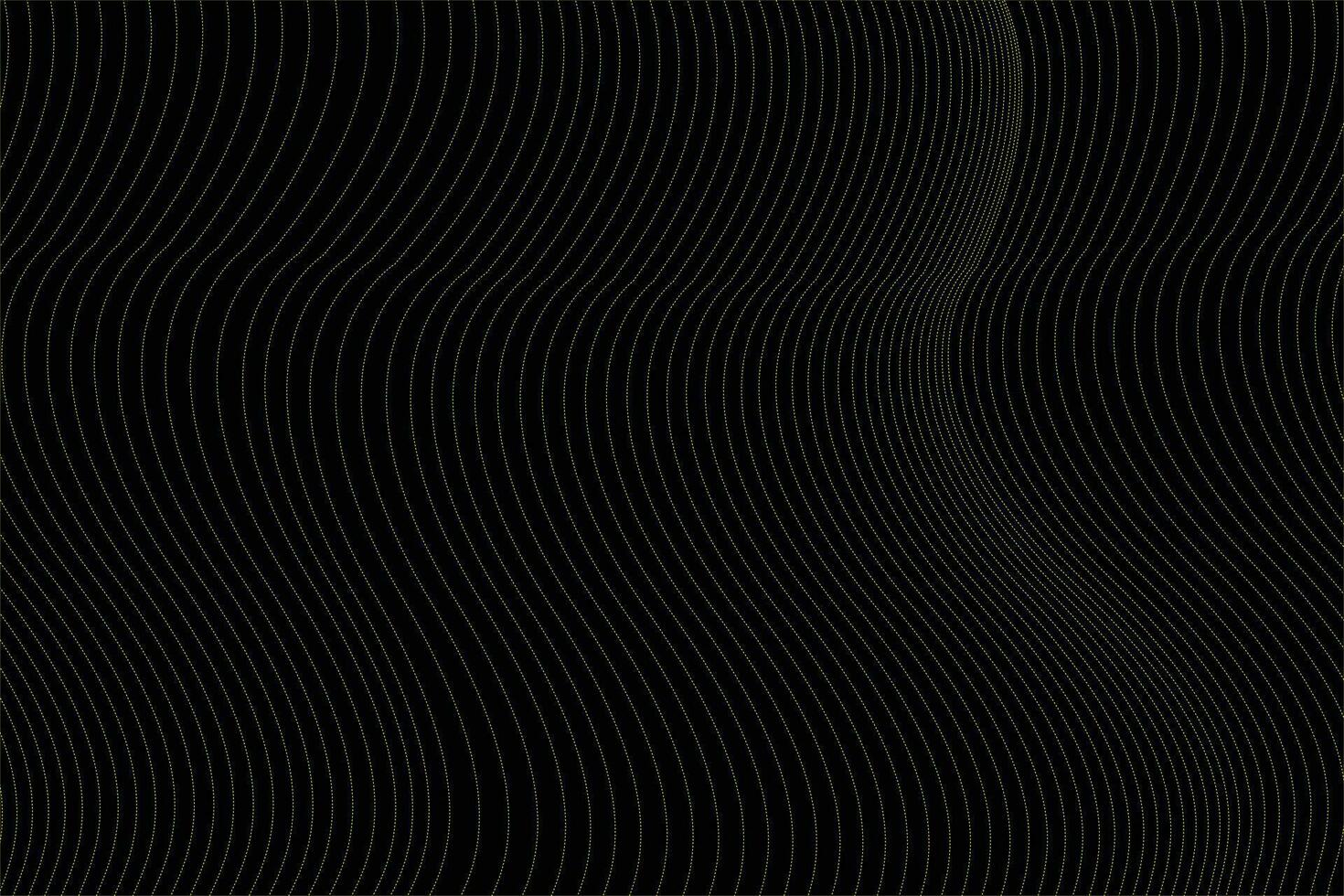 black color line art abstrack background design . vector