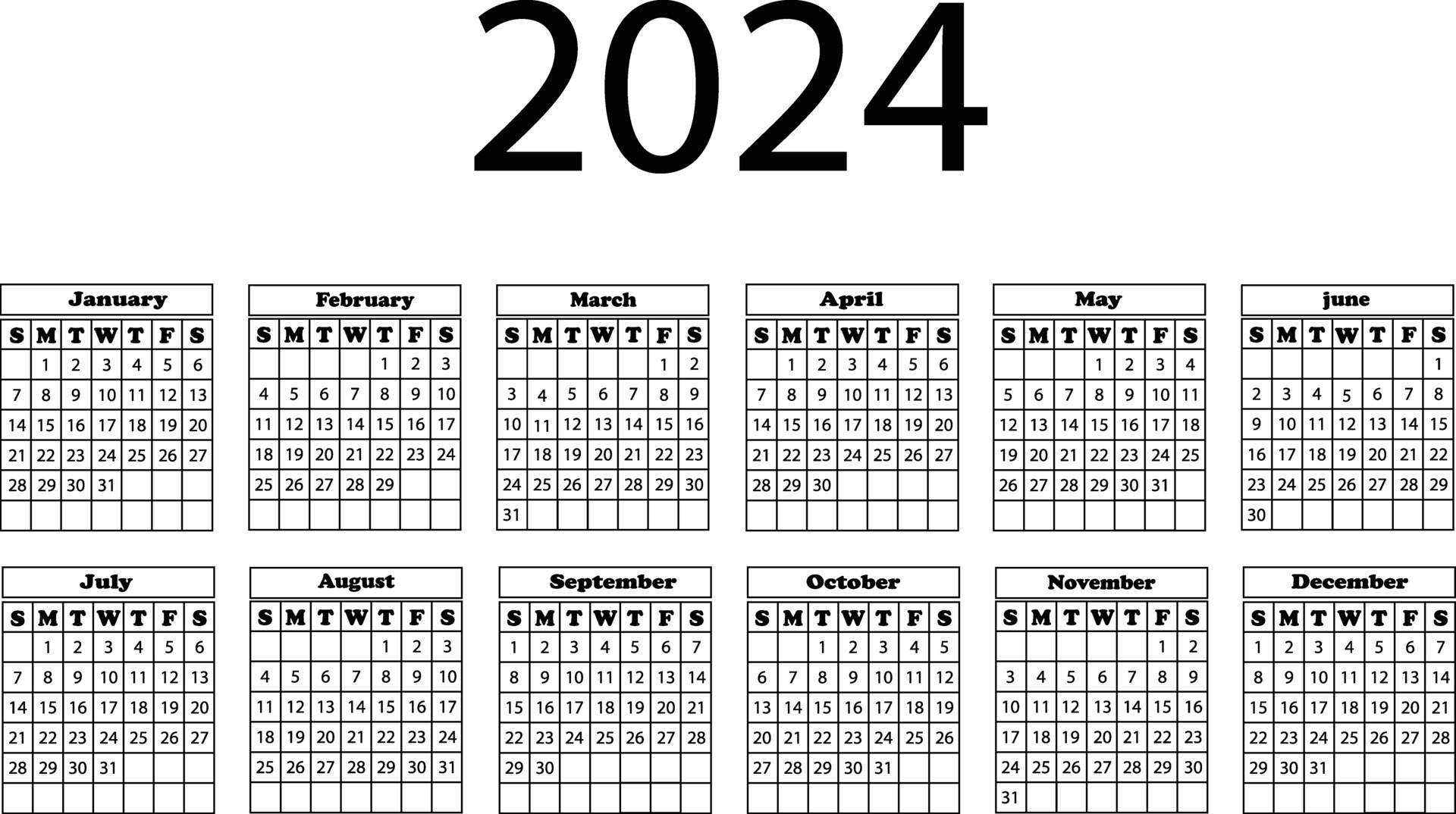2024 calender design . 2024 new calender design . 27497535 Vector Art