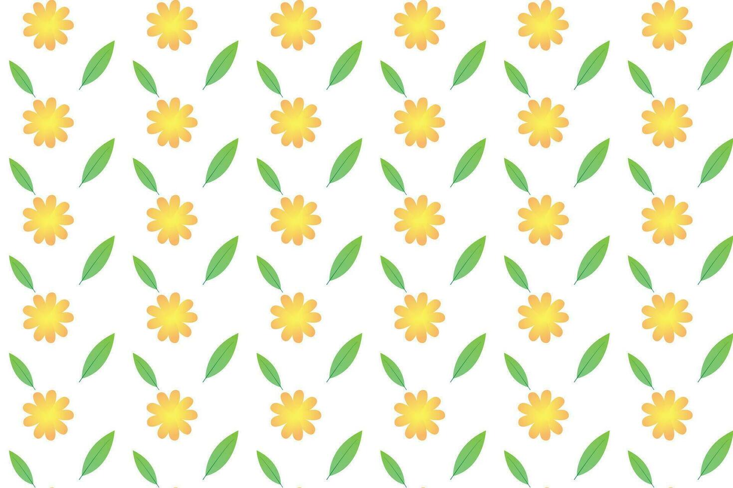 leaf and flower abstrack background seamless patten design. vector