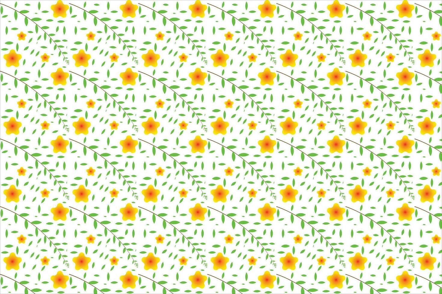 seamless flower and leaf abstrack patten design . vector