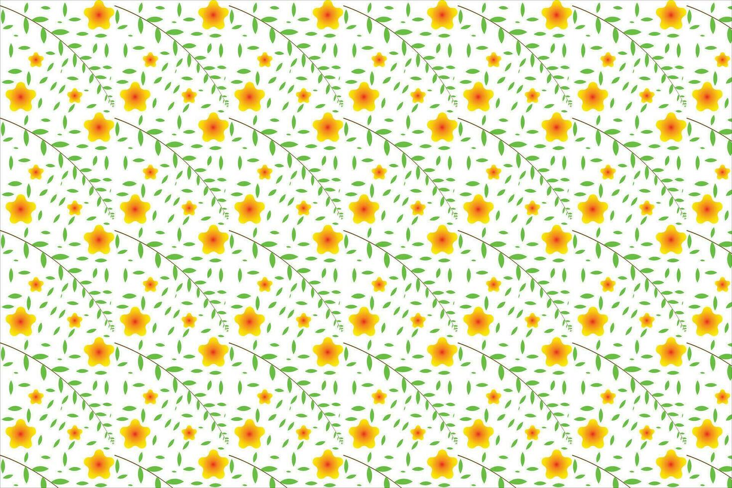 seamless flower and leaf abstrack patten design . vector