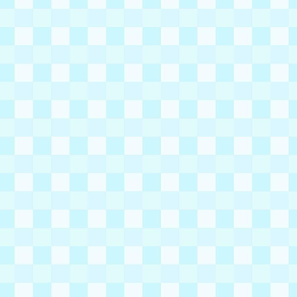 Pastel Blue Plaid seamless pattern. vector
