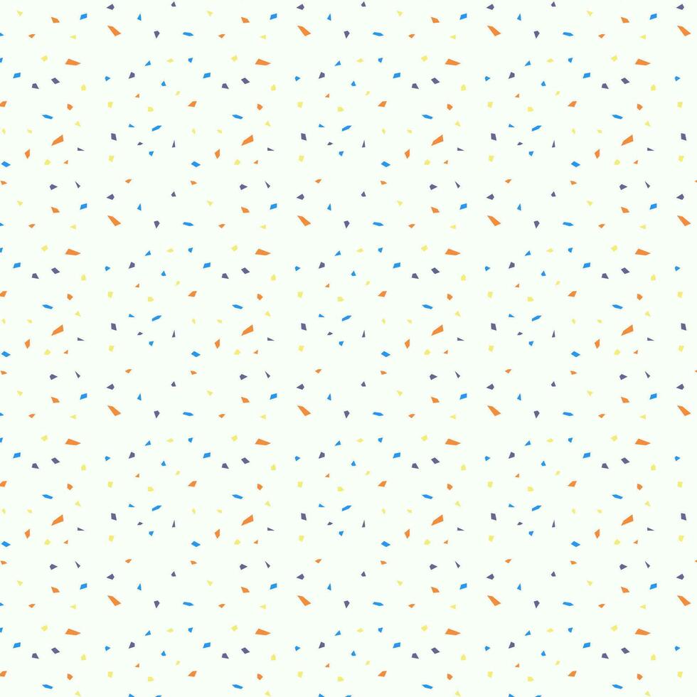 Colorful terrazzo abstract background seamless pattern. vector