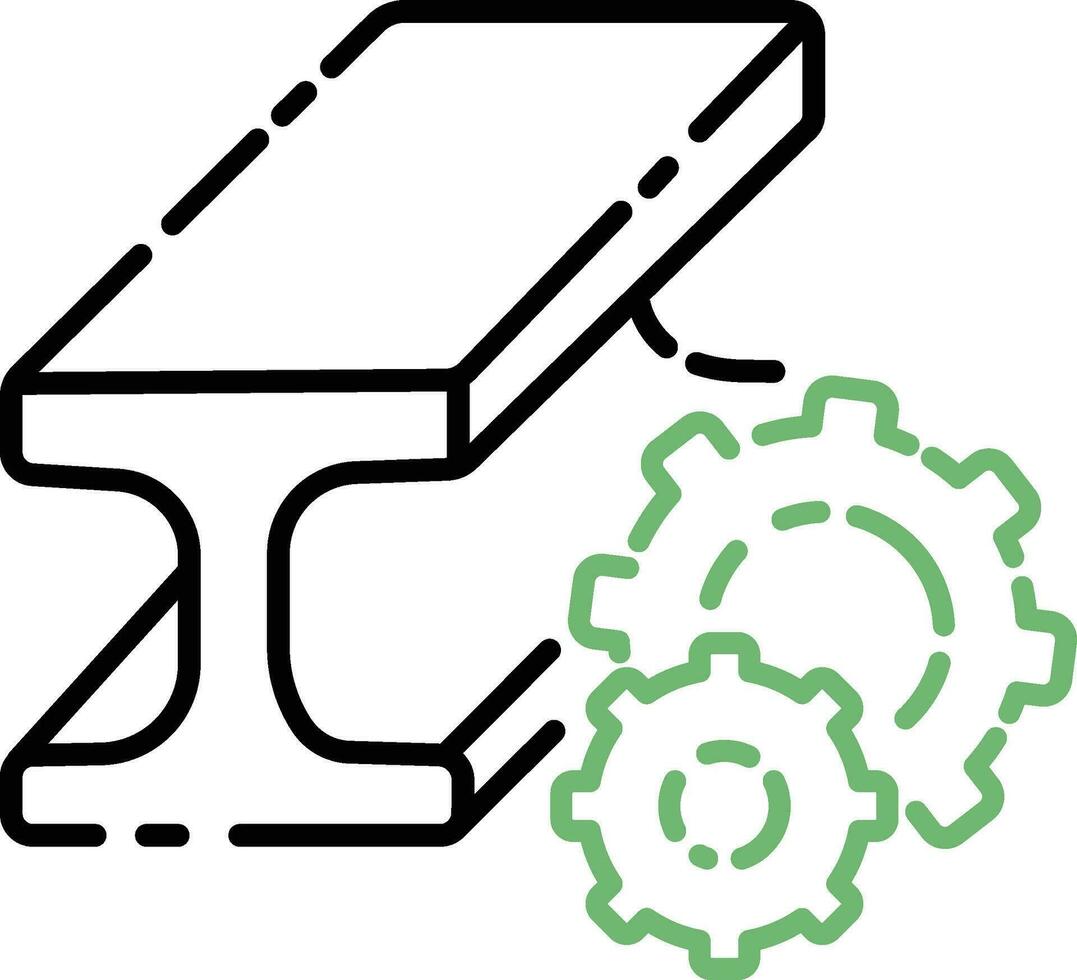 Metal Processing Icon vector