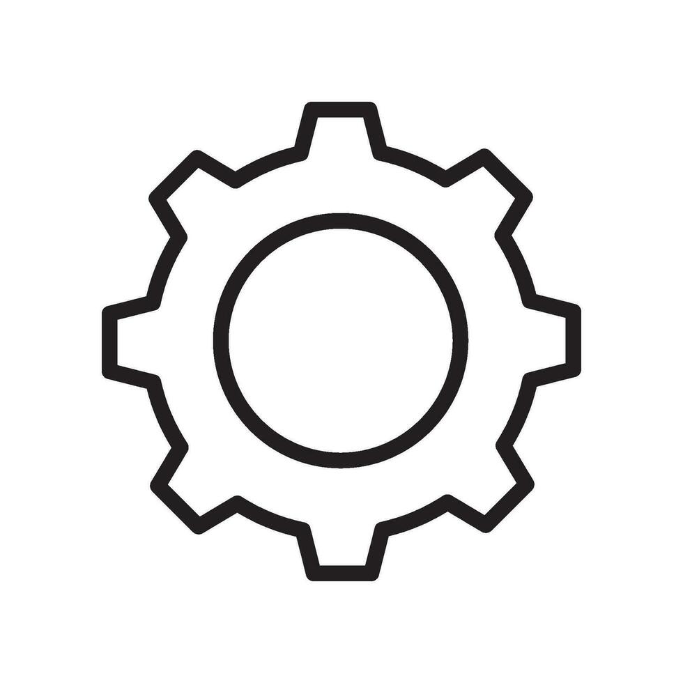 gear icon design vector template