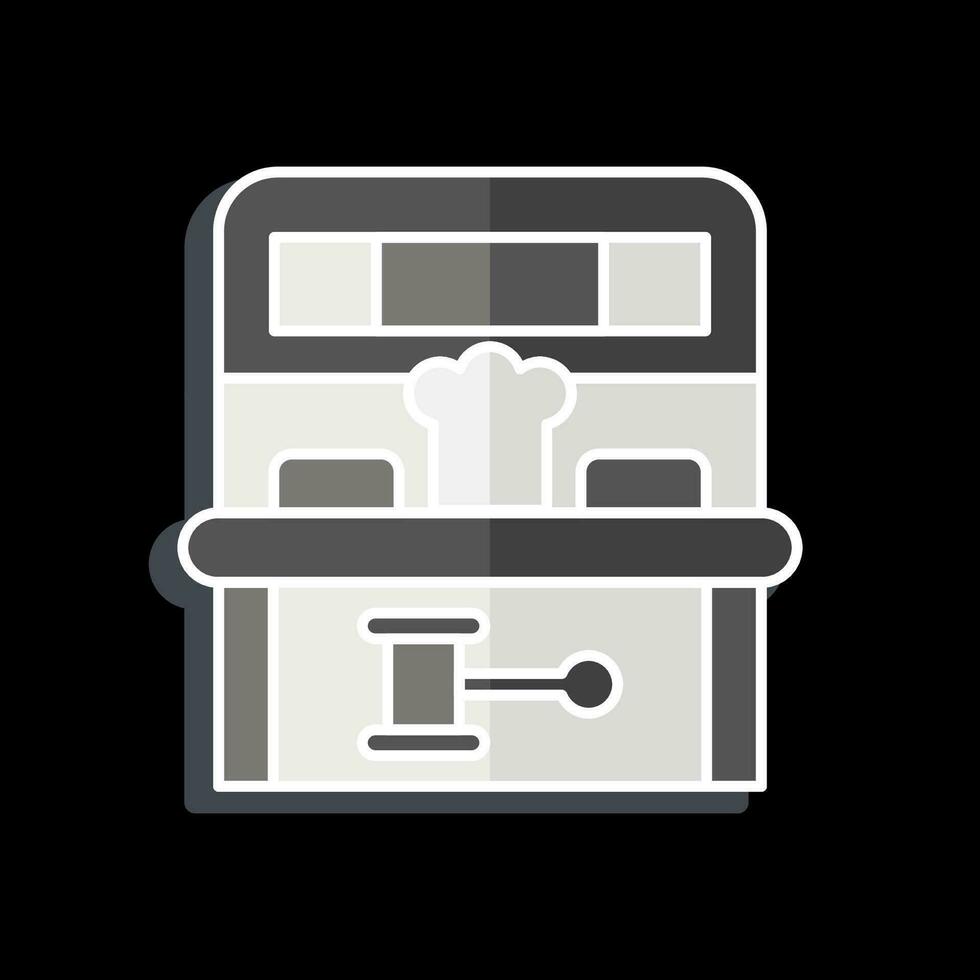 Icon Mole Game. related to Amusement Park symbol. glossy style. simple design editable. simple illustration vector