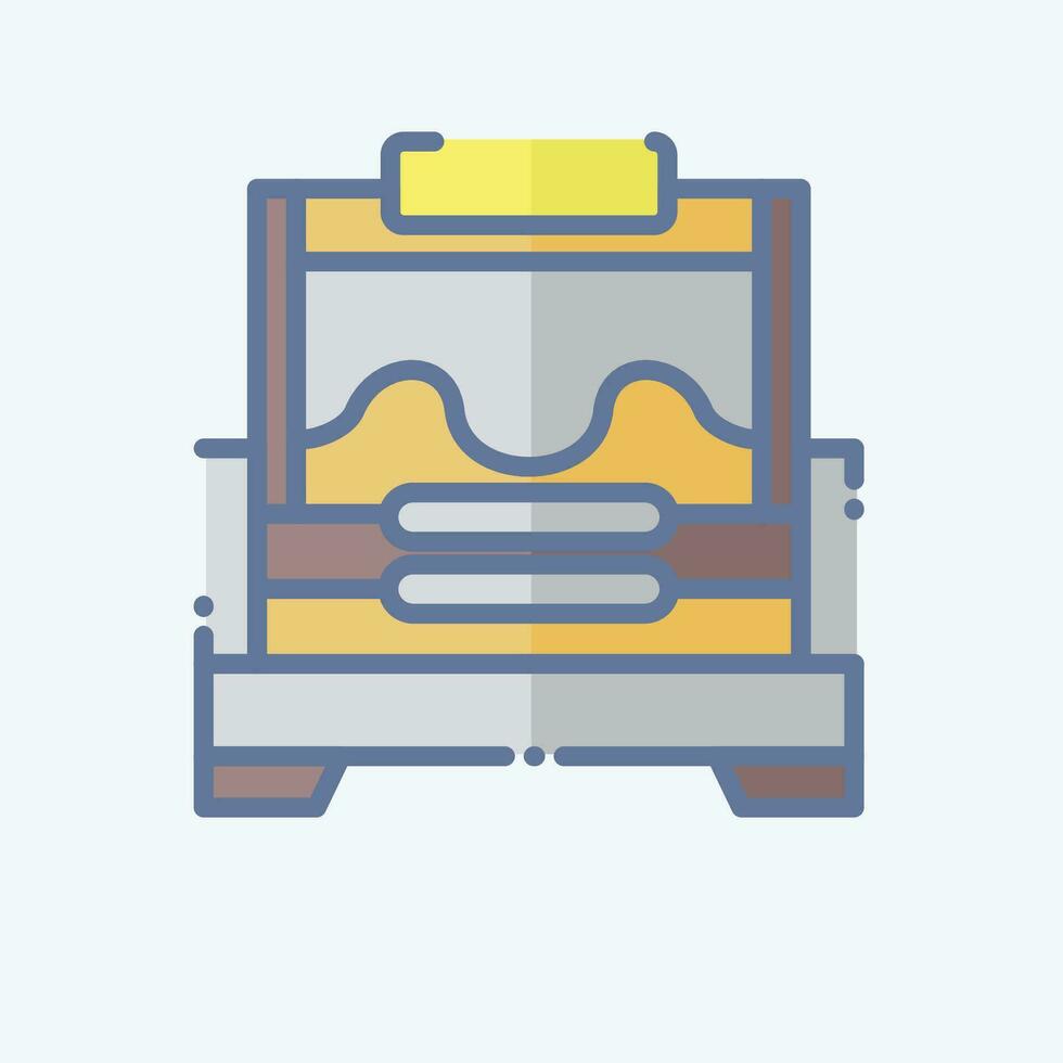 Icon Brood. related to Apiary symbol. doodle style. simple design editable. simple illustration vector