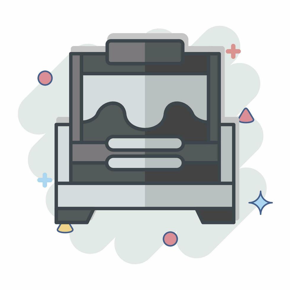 Icon Brood. related to Apiary symbol. comic style. simple design editable. simple illustration vector